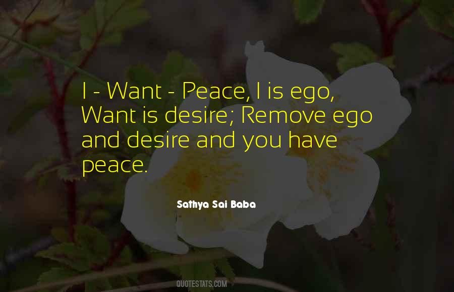 Quotes About Want Peace #527601