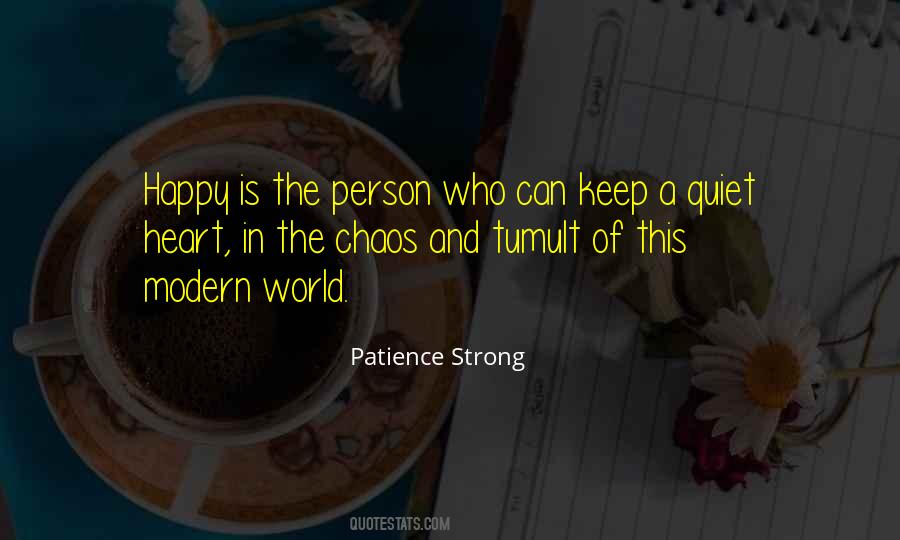 Happy Chaos Quotes #1543703
