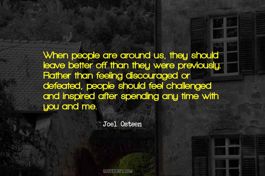 When Discouraged Quotes #1800831