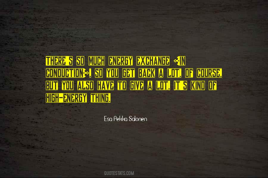 Energy High Quotes #1101888
