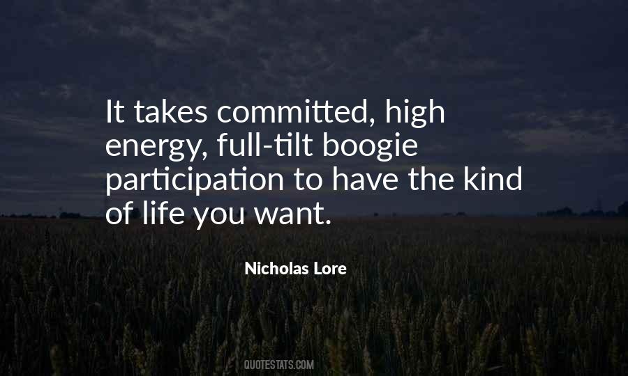 Energy High Quotes #814995