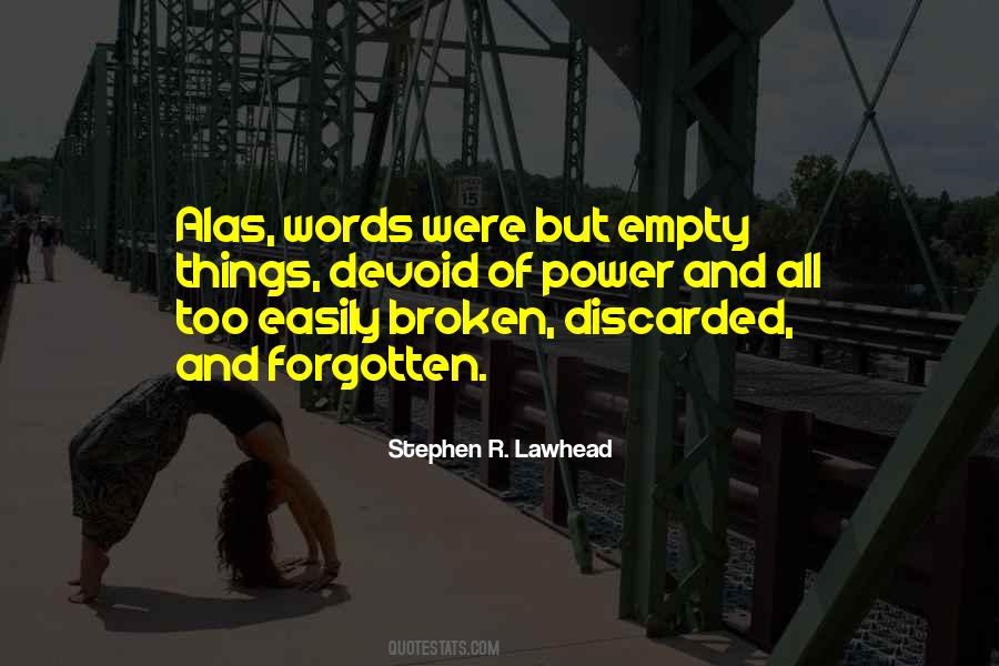 Broken And Empty Quotes #872266