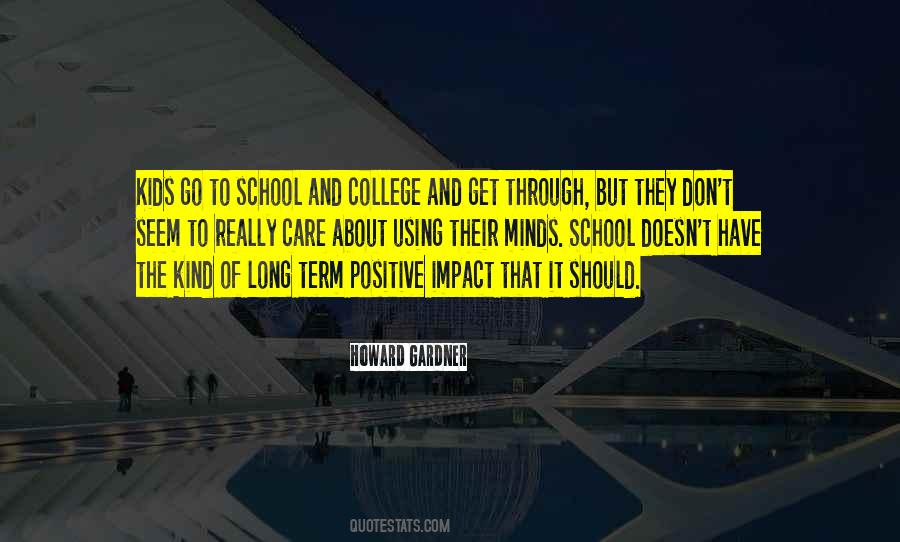 Positive College Quotes #818315