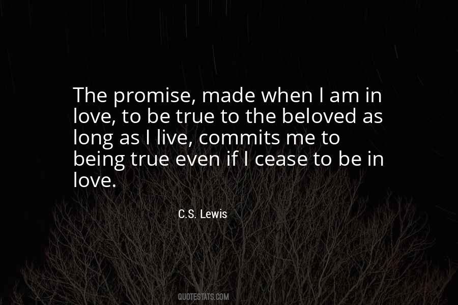 Quotes About Love I Promise #1467109