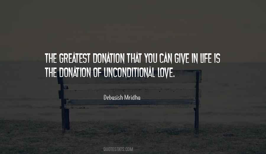 Donation Quotes #1879118