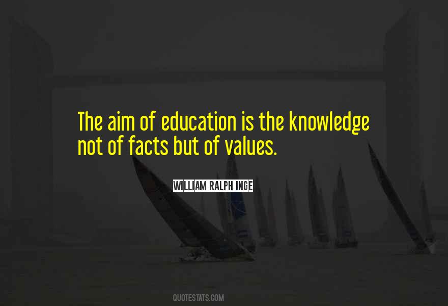 Quotes About The Aim Of Education #1538633