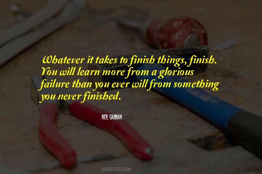 Learn More From Failure Than Success Quotes #1215296