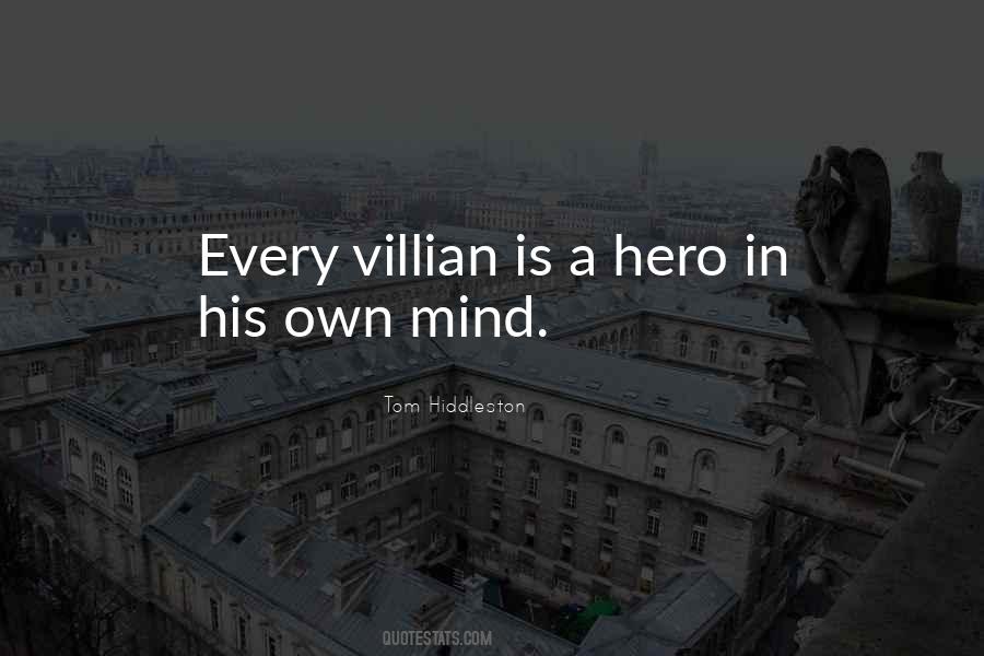 Quotes About The Villian #1270275