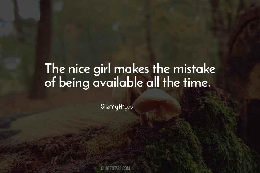 Done Being Nice Girl Quotes #1311706