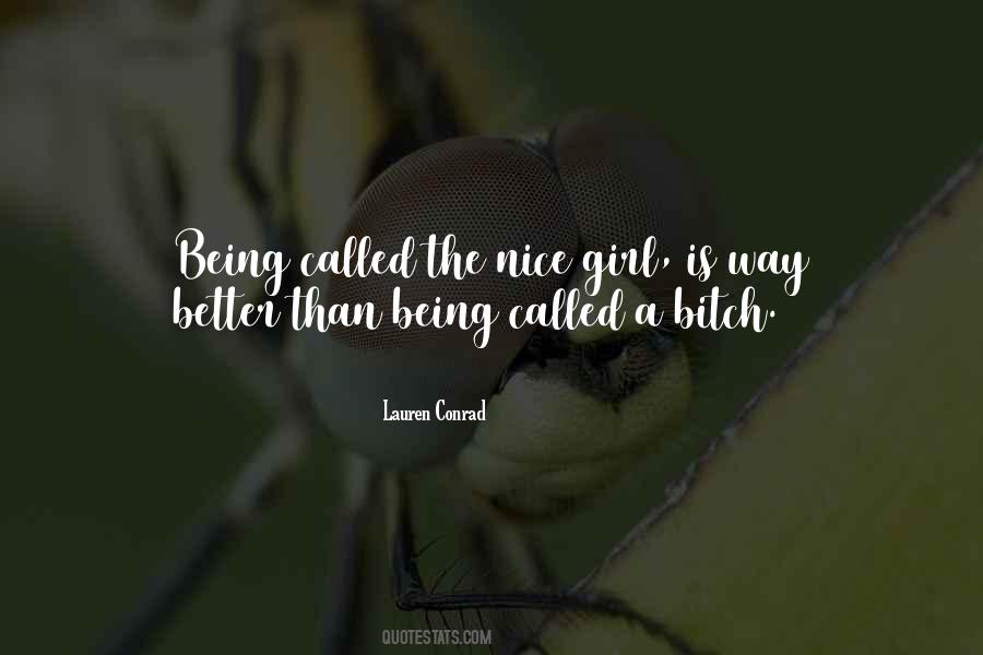 Done Being Nice Girl Quotes #637842