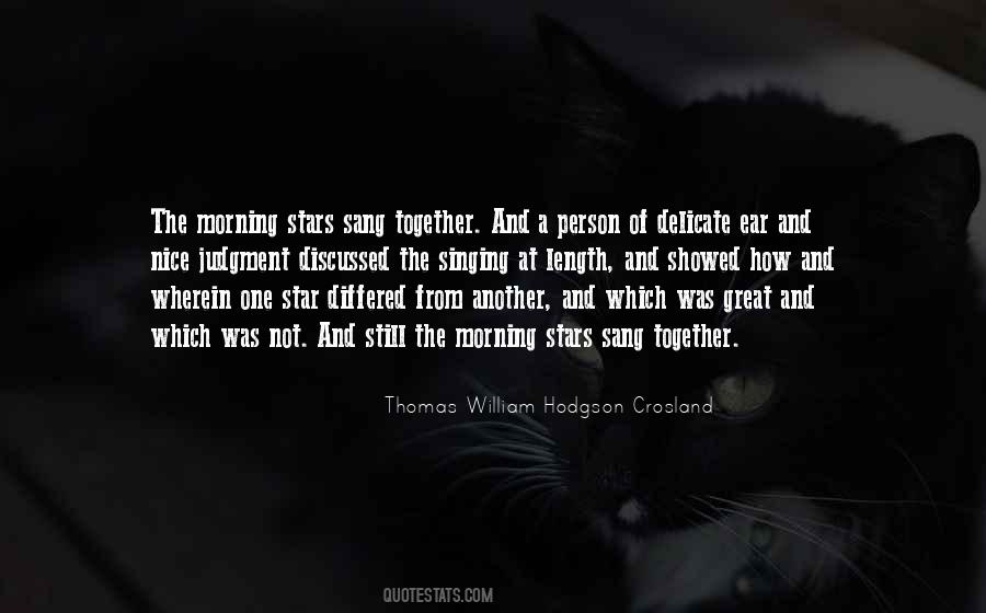 Morning Together Quotes #1396216