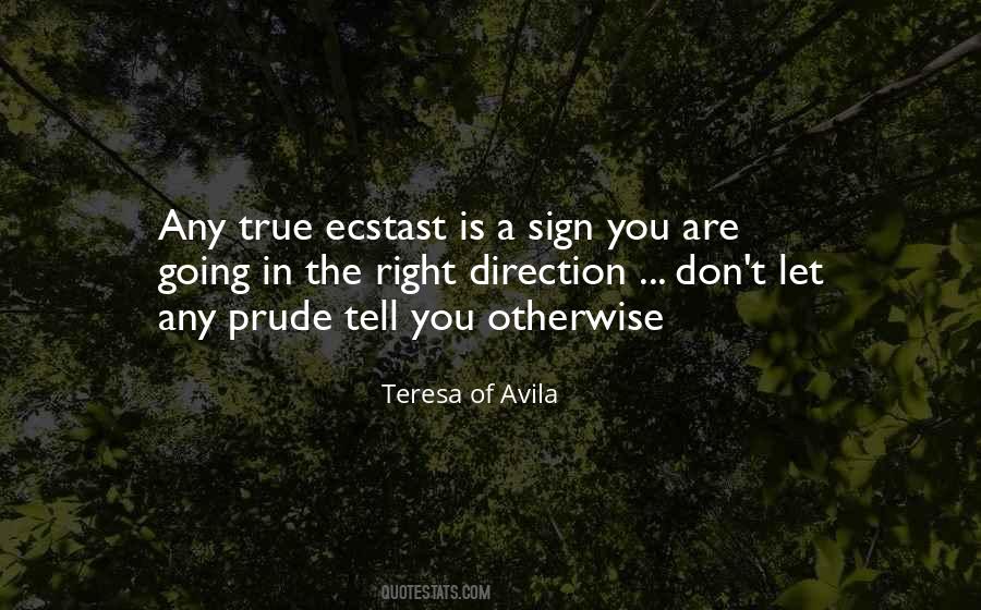 Going The Right Direction Quotes #1481629