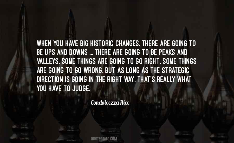 Going The Right Direction Quotes #854919