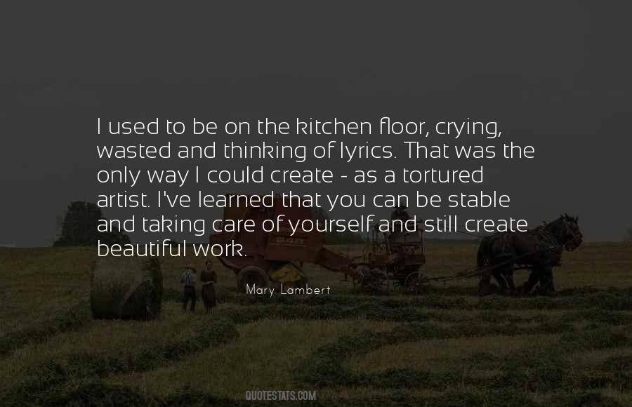 Kitchen Floor Quotes #1204200