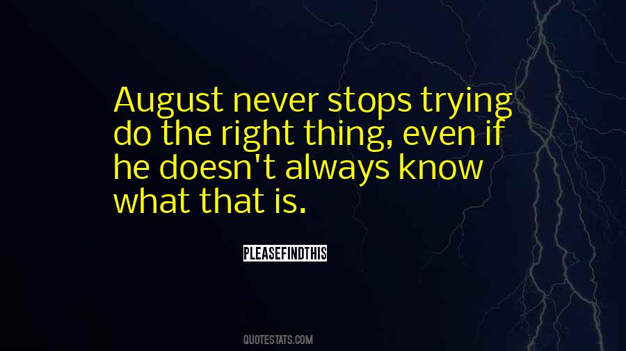 He Is Always Right Quotes #331204