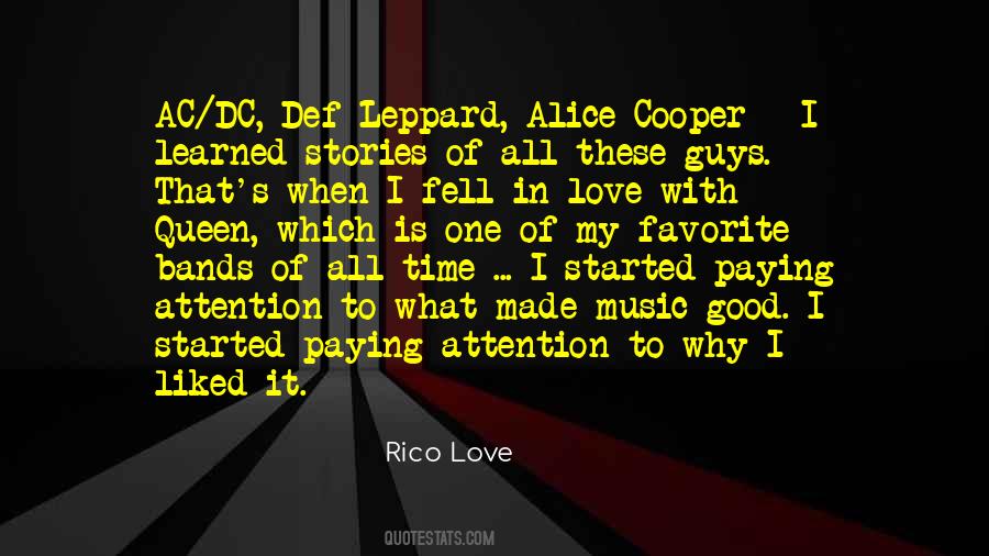 Paying Attention Love Quotes #1253079