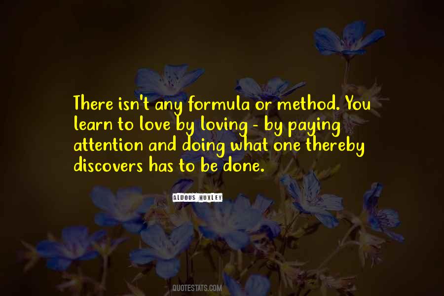 Paying Attention Love Quotes #1537803