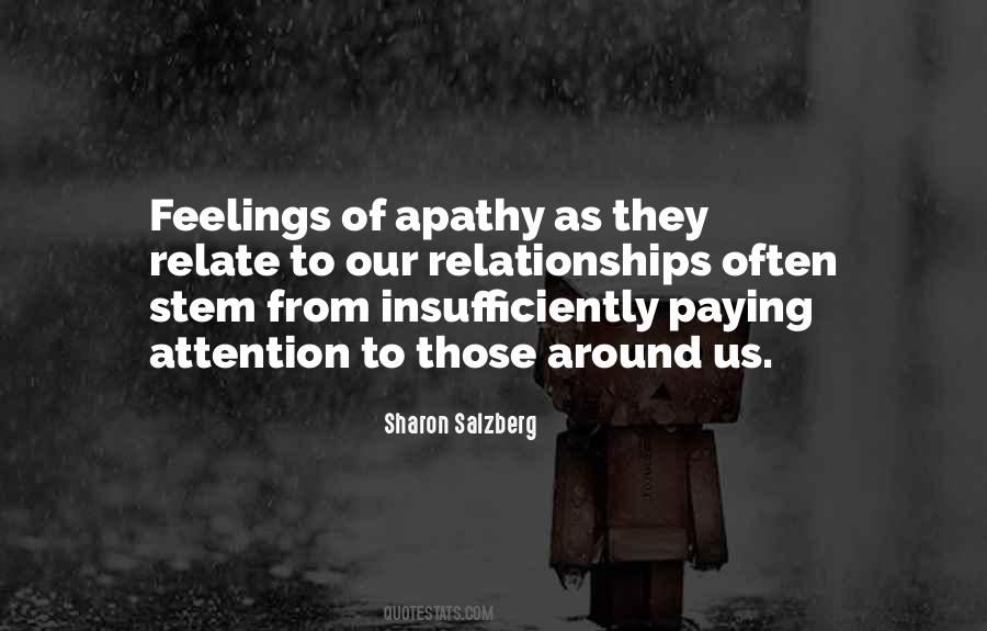 Paying Attention Love Quotes #746348