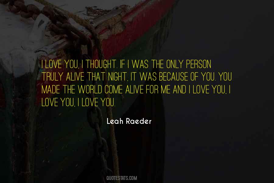 The Person You Thought Quotes #393299