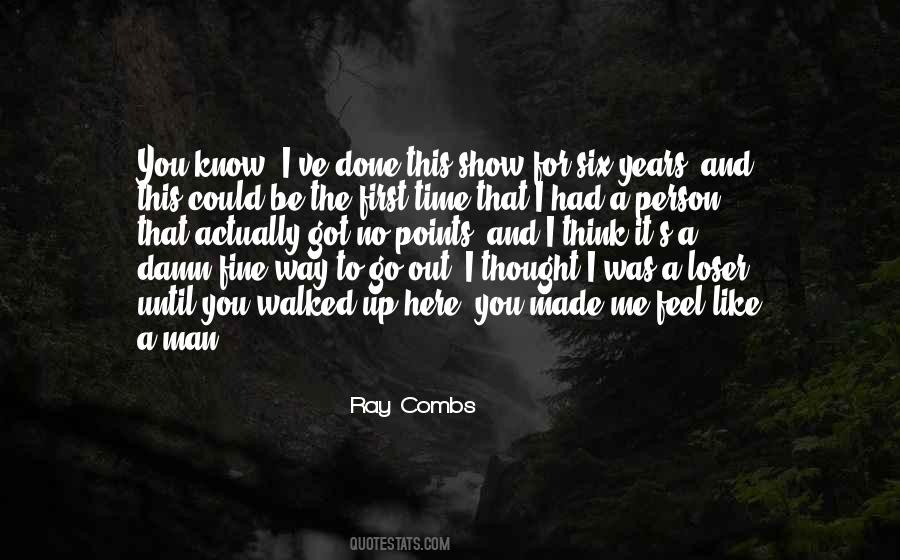 The Person You Thought Quotes #726622