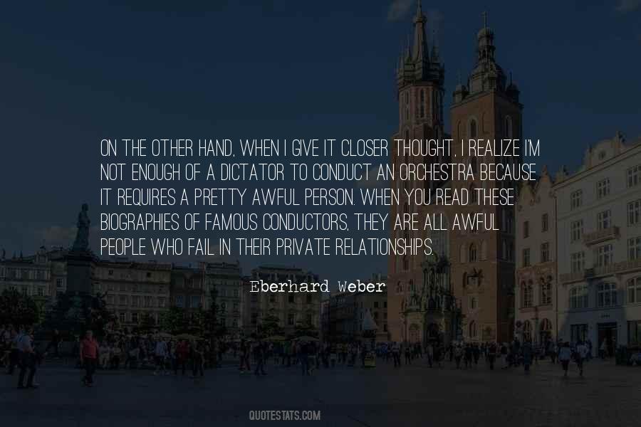 The Person You Thought Quotes #922680