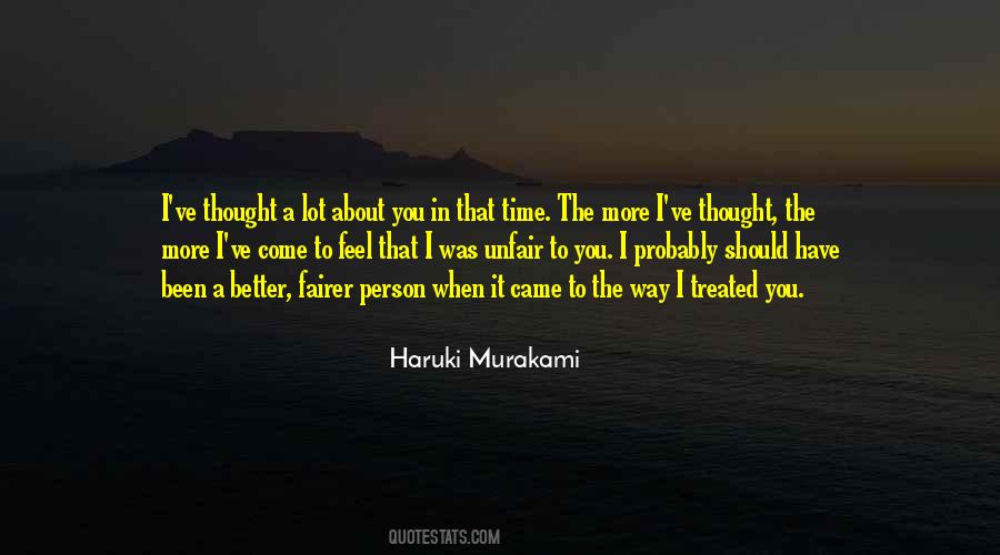 The Person You Thought Quotes #935581
