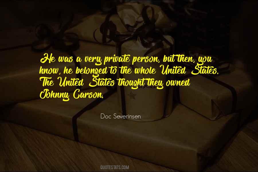 The Person You Thought Quotes #951711