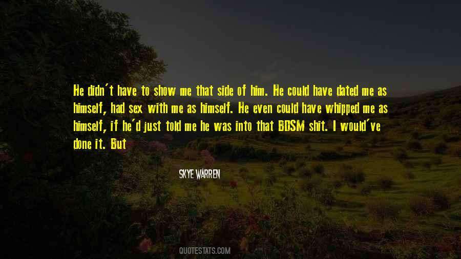 Done With Him Quotes #480270