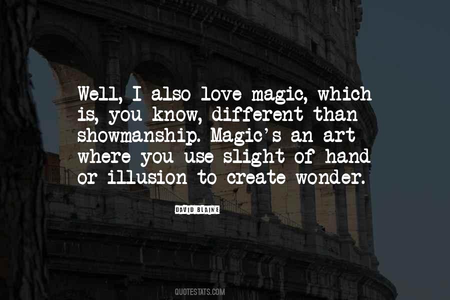 Illusion Magic Quotes #706091
