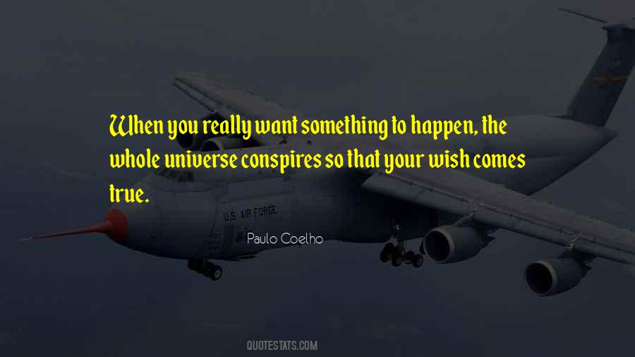 When You Really Want Something Quotes #1383518