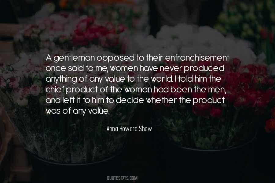 Value Of Women Quotes #1093579