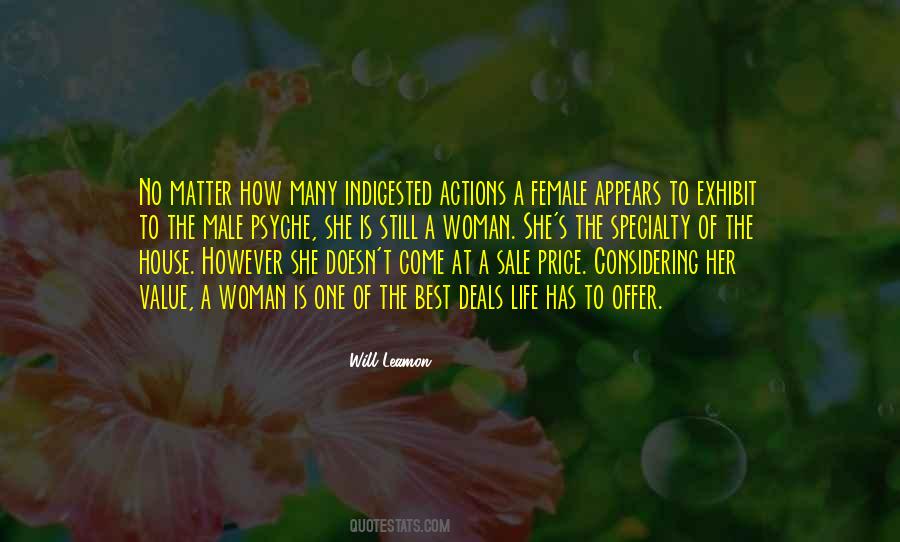 Value Of Women Quotes #275344