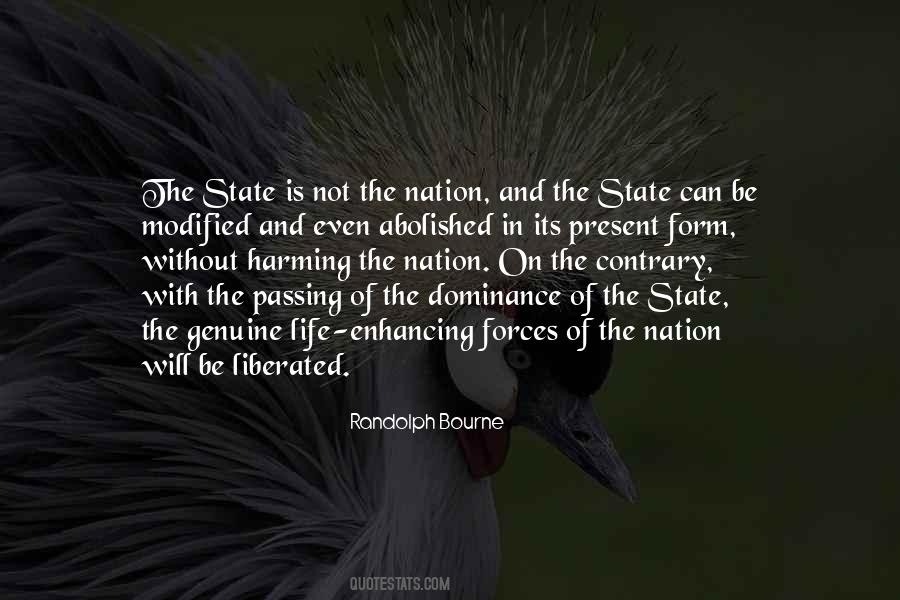 Quotes About The Nation State #86842