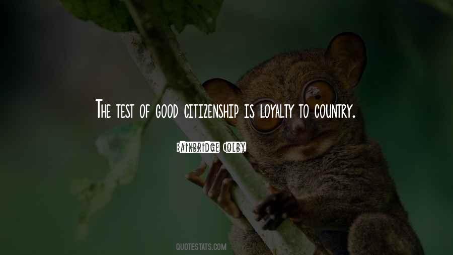 Good Loyalty Quotes #784389