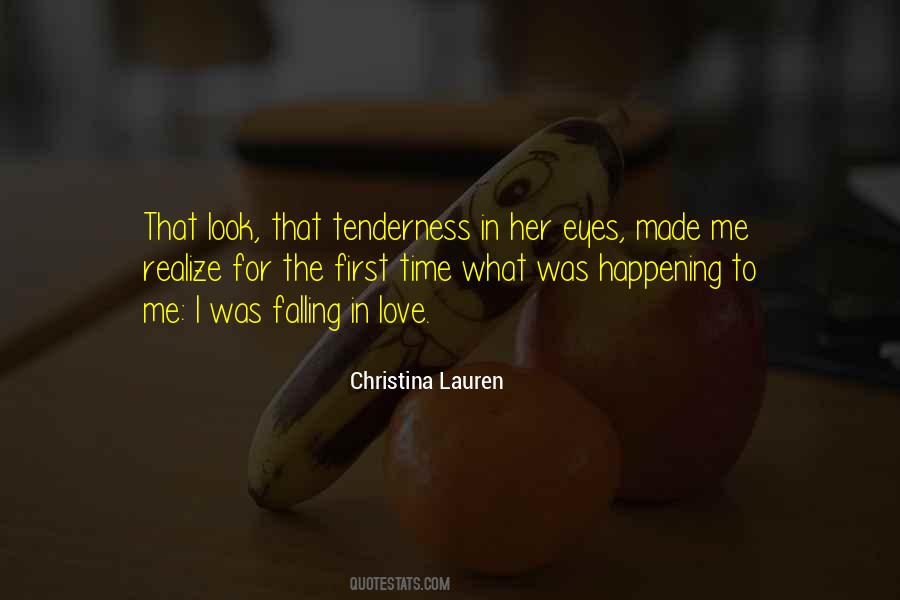 Tenderness Love Quotes #467807