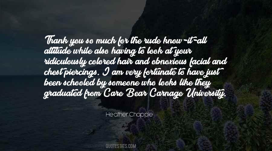 To Have Someone Care Quotes #1073592