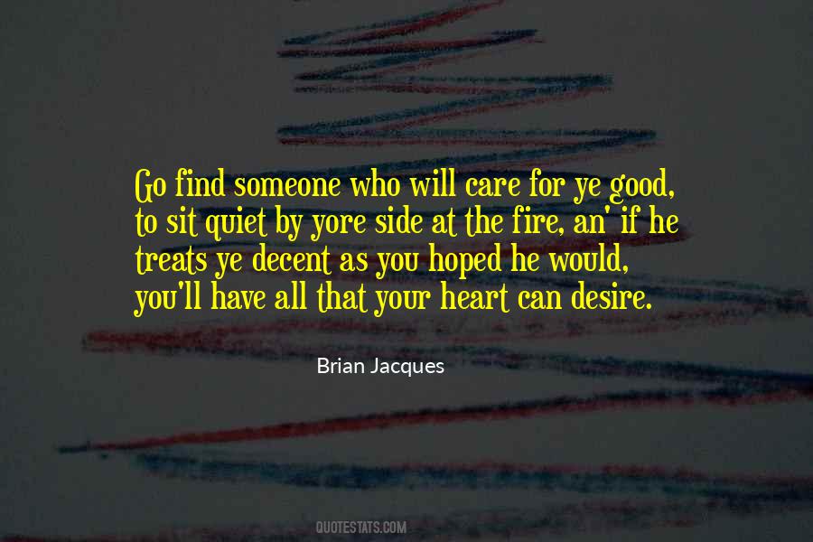 To Have Someone Care Quotes #1779931