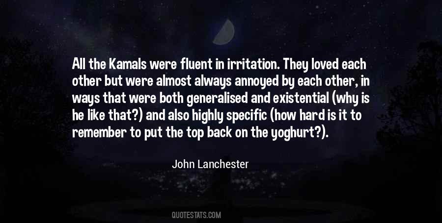 Irritation Love Quotes #877497
