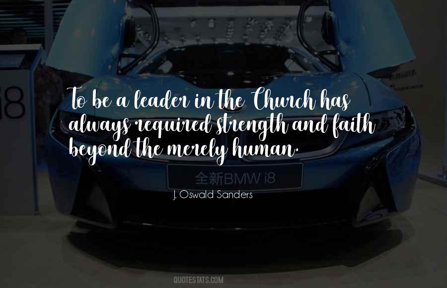 Quotes About Leadership In Church #1046871