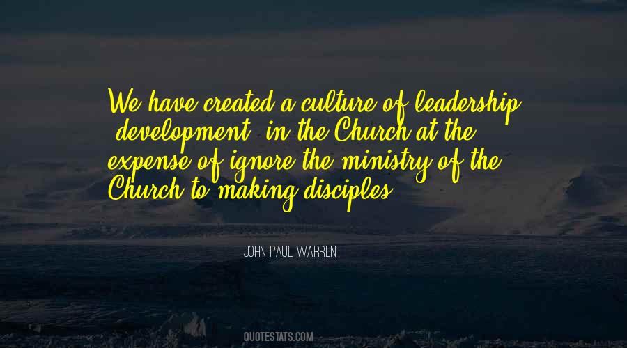 Quotes About Leadership In Church #1064368