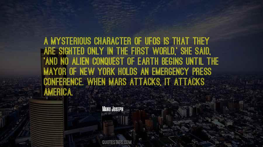 When Mars Attacks Quotes #132628