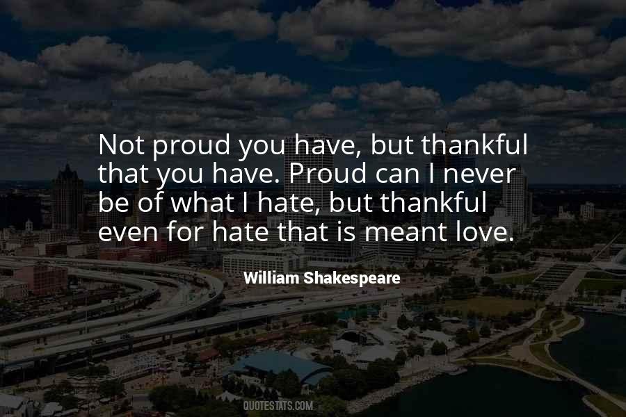 Love Thankful Quotes #1002651