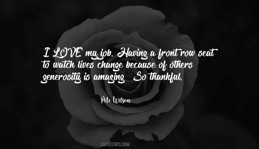 Love Thankful Quotes #1610929