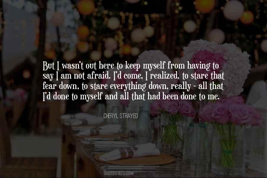 Quotes About Keep Myself #1235532