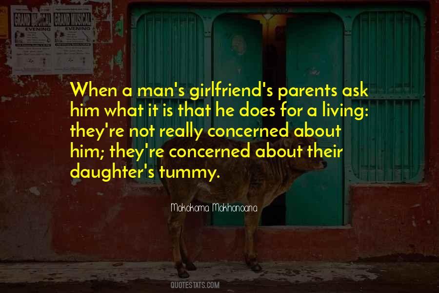 Parents Daughter Quotes #121405