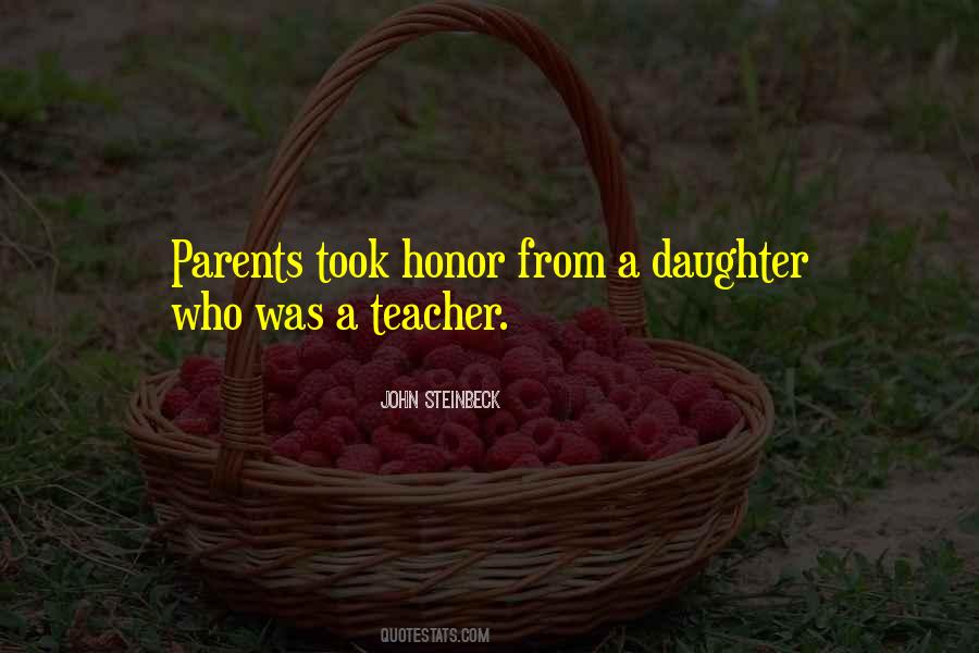 Parents Daughter Quotes #122131