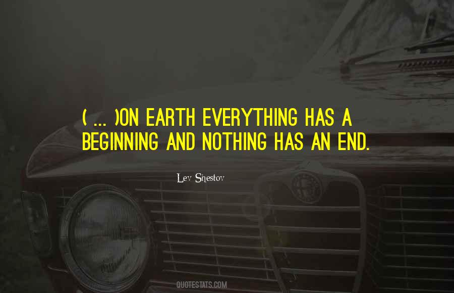 Everything Has A Beginning Quotes #10248