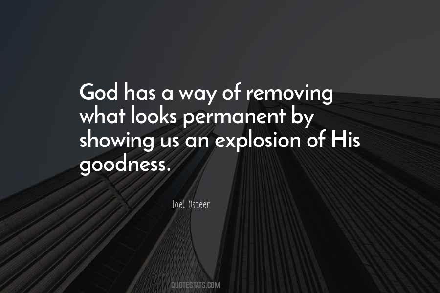 God Showing Off Quotes #51352
