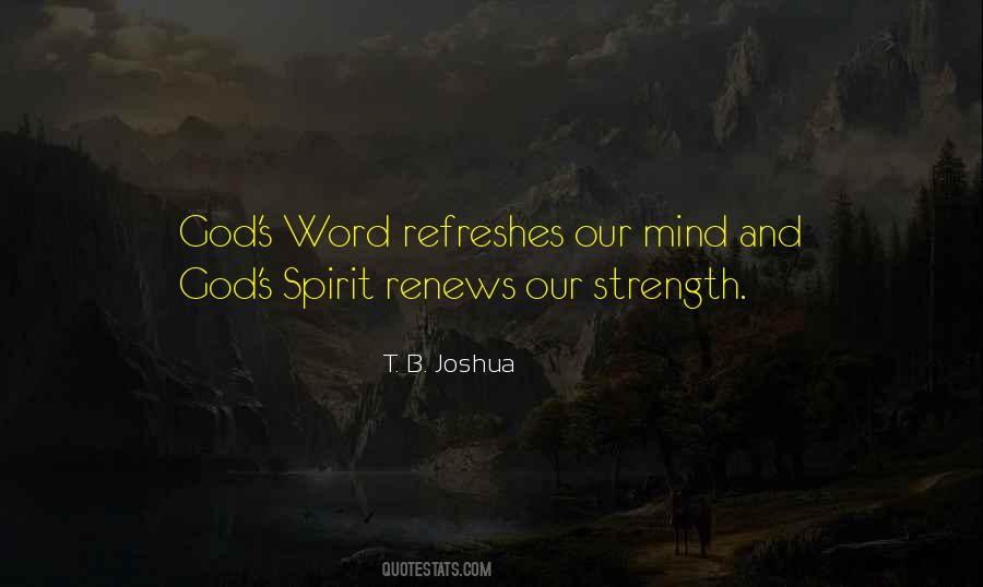 Strength Mind Quotes #1540729