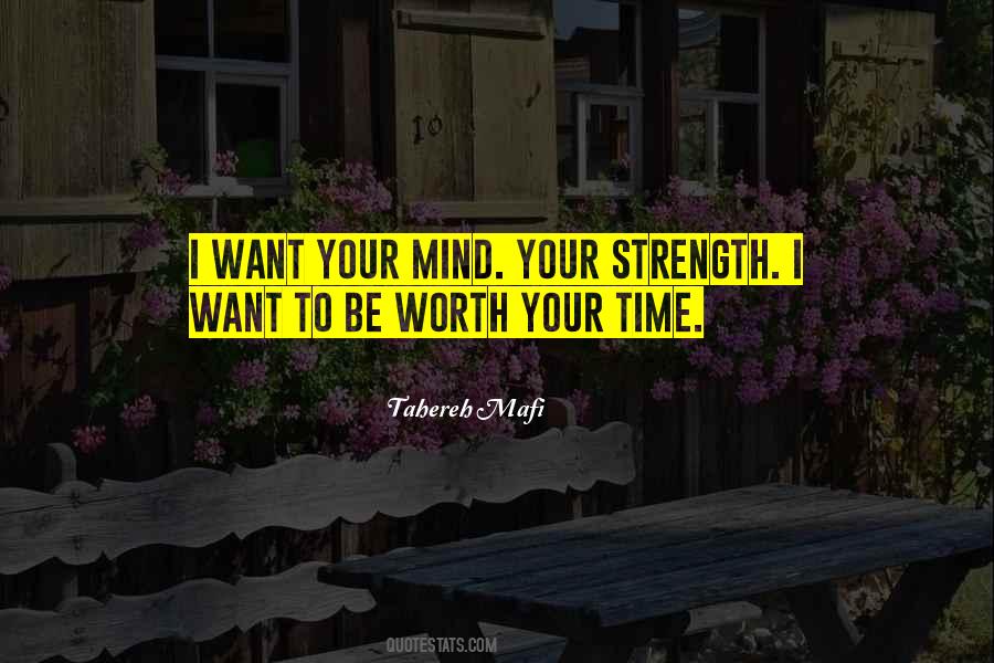 Strength Mind Quotes #1684673